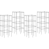 39 in. Metal Garden Trellis (4-Pack)