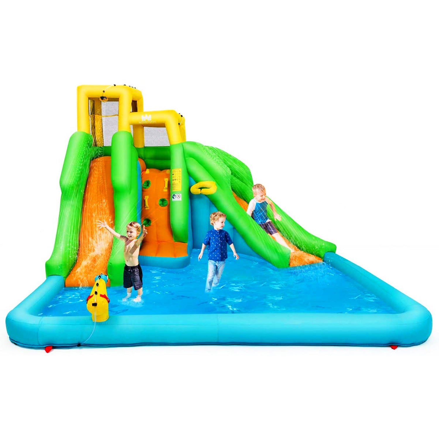 Inflatable Sprinkler Pool for Kids 3 in 1 Baby Pool Outdoor Splash Pad for  Toddlers Fun Water Toys for Babies Children Boys Girls Backyard