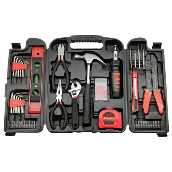 SUGIFT 130-Piece Household Hand Tool Set – Skonyon